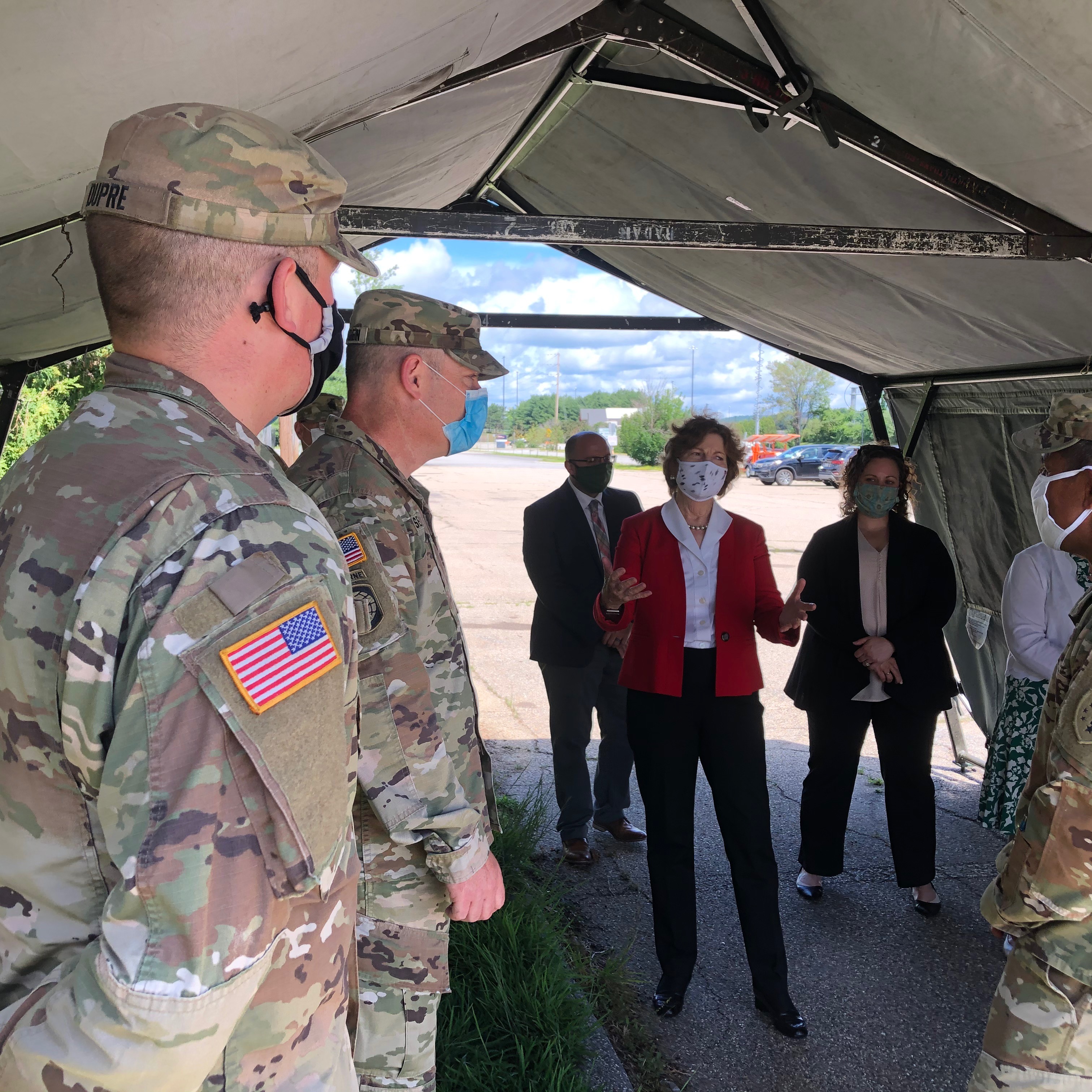7.14.20 National Guard visit 1