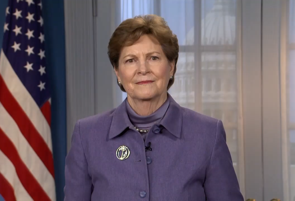 Senator Shaheen Addressing Granite State Families