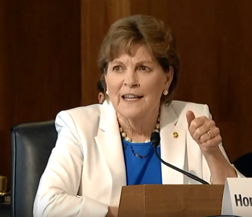 Senator Shaheen testifies during the Senate Energy and Environmental Resources Hearing