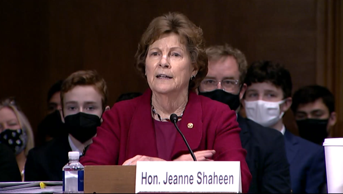 11.3.21 Shaheen at Senate Judiciary Hearing for Samantha Elliott