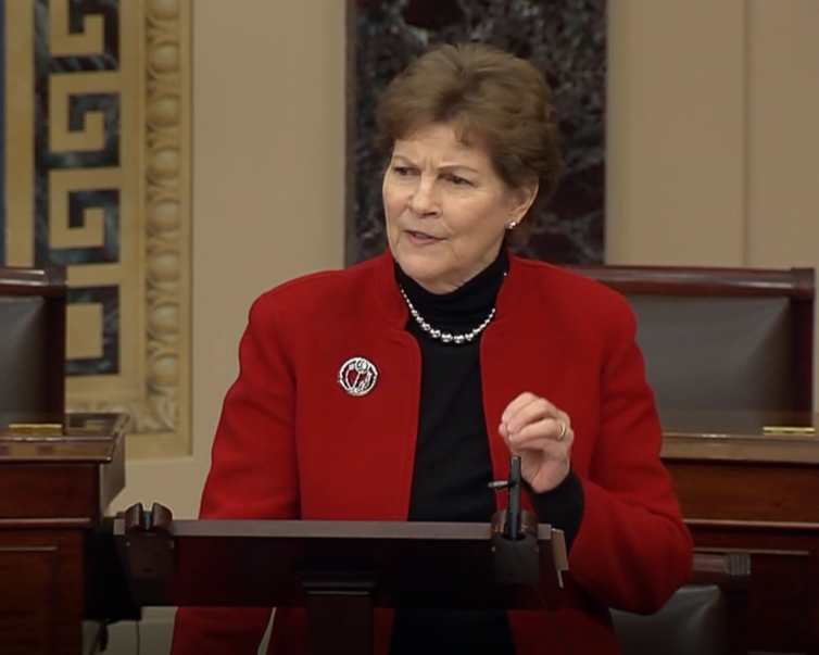 Senator Shaheen delivers her remarks