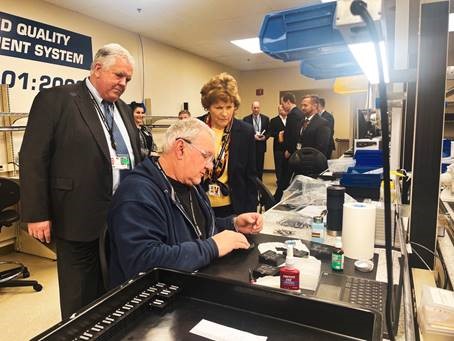 Shaheen Visits Wilcox Industries in Newington to Discuss Contributions to Defense Industry